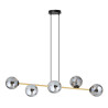 Lampa wisząca GRAVITY 6 BL GRAFIT 1237/6 EMIBIG