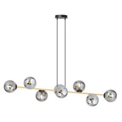 Lampa wisząca GRAVITY 8 BL GRAFIT 1237/8 EMIBIG