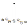Lampa wisząca GRAVITY 8 BL GRAFIT 1237/8 EMIBIG