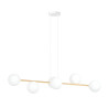 Lampa wisząca GRAVITY 6 WH GOLD 1242/6 EMIBIG