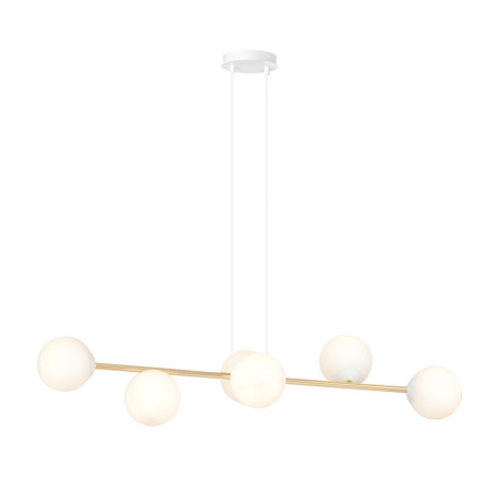 Lampa wisząca GRAVITY 6 WH GOLD 1242/6 EMIBIG