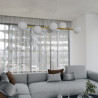 Lampa wisząca GRAVITY 6 WH GOLD 1242/6 EMIBIG