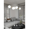 Lampa wisząca GRAVITY 6 WH GOLD 1242/6 EMIBIG