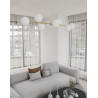 Lampa wisząca GRAVITY 8  WH GOLD 1242/8 EMIBIG