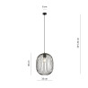 Lampa wisząca ONYX 1 BL 1304/1 EMIBIG