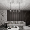 Lampa wisząca ONYX 3 BL 1304/3 EMIBIG