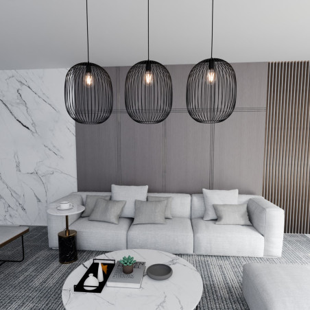 Lampa wisząca ONYX 3 BL 1304/3 EMIBIG