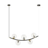 Lampa wisząca RITZ 5 BL TRANSPARENT 1296/5 EMIBIG