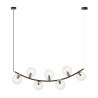 Lampa wisząca RITZ 7 BL TRANSPARENT 1296/7 EMIBIG