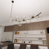 Lampa wisząca RITZ 7 BL TRANSPARENT 1296/7 EMIBIG
