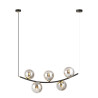 Lampa wisząca RITZ 5 BL GRAFIT 1297/5 EMIBIG