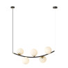 Lampa wisząca RITZ 5 BL OPAL 1298/5 EMIBIG