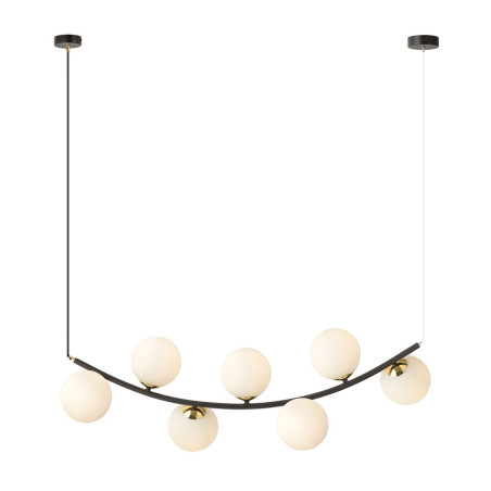 Lampa wisząca RITZ 7 BL OPAL 1298/7 EMIBIG