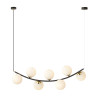 Lampa wisząca RITZ 7 BL OPAL 1298/7 EMIBIG