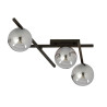 Lampa sufitowa  SMART 3 BLACK/GRAFIT 1104/3 EMIBIG