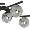 Lampa sufitowa  SMART 4 BLACK/GRAFIT 1104/4 EMIBIG