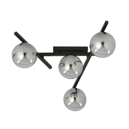 Lampa sufitowa  SMART 4 BLACK/GRAFIT 1104/4 EMIBIG