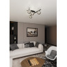 Lampa sufitowa  SMART 4 BLACK/GRAFIT 1104/4 EMIBIG