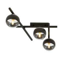 Lampa sufitowa  SMART 3 BLACK/STRIPE 1105/3 EMIBIG