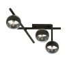 Lampa sufitowa  SMART 3 BLACK/STRIPE 1105/3 EMIBIG