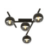 Lampa sufitowa  SMART 4 BLACK/STRIPE 1105/4 EMIBIG