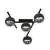 Lampa sufitowa  SMART 4 BLACK/STRIPE 1105/4 EMIBIG