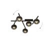Lampa sufitowa  SMART 5 BLACK/STRIPE 1105/5 EMIBIG