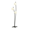 Lampa podłogowa HUNTER LP3 BLACK/OPAL  1102/LP3 EMIBIG