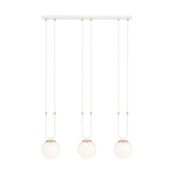 Lampa wisząca GLAM 3 WHITE/OPAL 1115/3 EMIBIG