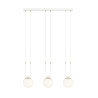 Lampa wisząca GLAM 3 WHITE/OPAL 1115/3 EMIBIG