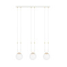 Lampa wisząca GLAM 3 WHITE/OPAL 1115/3 EMIBIG