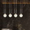 Lampa wisząca GLAM 4 WHITE/OPAL 1115/4 EMIBIG