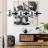 Lampa wisząca RORY 6 GRAFIT 1207/6 EMIBIG