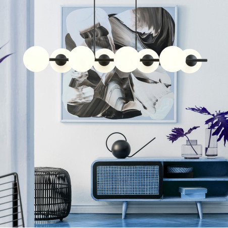 Lampa wisząca RORY 8 OPAL 1205/8 EMIBIG