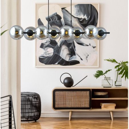 Lampa wisząca RORY 8 GRAFIT 1207/8 EMIBIG