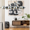 Lampa wisząca RORY 8 GRAFIT 1207/8 EMIBIG
