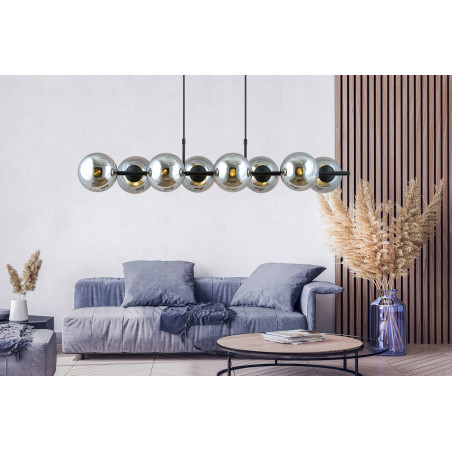 Lampa wisząca RORY 8 GRAFIT 1207/8 EMIBIG