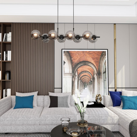 Lampa wisząca RORY 8 GRAFIT 1207/8 EMIBIG
