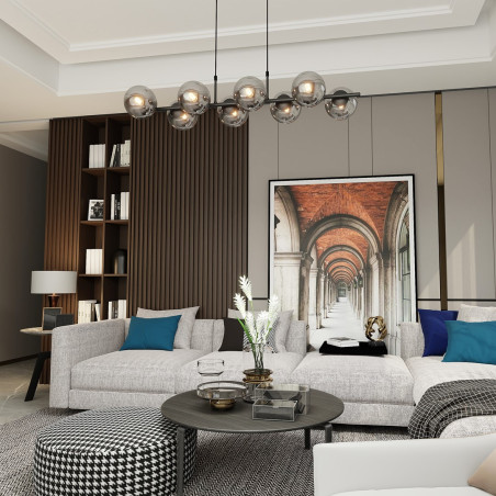 Lampa wisząca RORY 8 GRAFIT 1207/8 EMIBIG