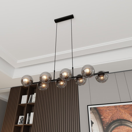 Lampa wisząca RORY 8 GRAFIT 1207/8 EMIBIG