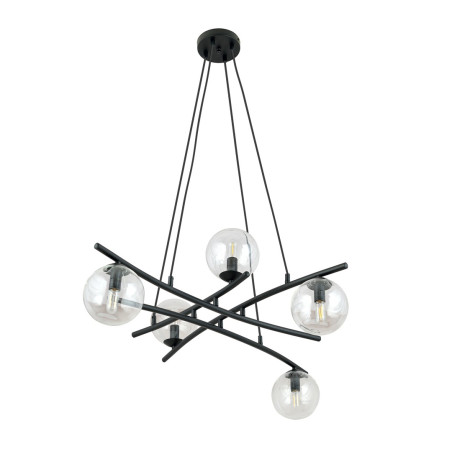 Lampa wisząca ESSA 5 TRANSPARENT 1202/5 EMIBIG