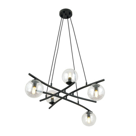 Lampa wisząca ESSA 5 TRANSPARENT 1202/5 EMIBIG