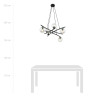 Lampa wisząca ESSA 5 TRANSPARENT 1202/5 EMIBIG