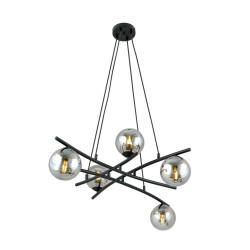 Lampa wisząca ESSA 5 GRAFIT 1203/5 EMIBIG