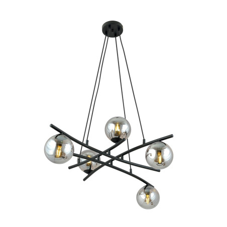 Lampa wisząca ESSA 5 GRAFIT 1203/5 EMIBIG