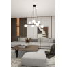 Lampa wisząca ESSA 8 OPAL 1201/8 EMIBIG