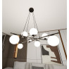 Lampa wisząca ESSA 8 OPAL 1201/8 EMIBIG