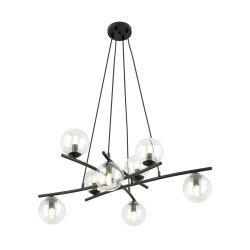 Lampa wisząca ESSA 8 TRANSPARENT 1202/8 EMIBIG