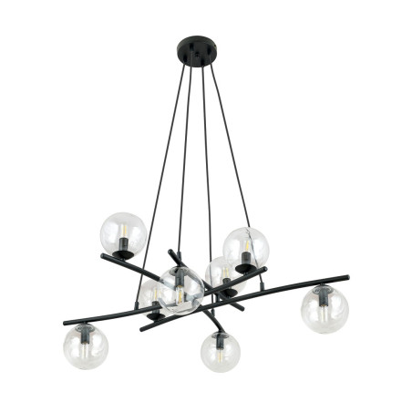 Lampa wisząca ESSA 8 TRANSPARENT 1202/8 EMIBIG