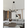 Lampa wisząca ESSA 8 TRANSPARENT 1202/8 EMIBIG